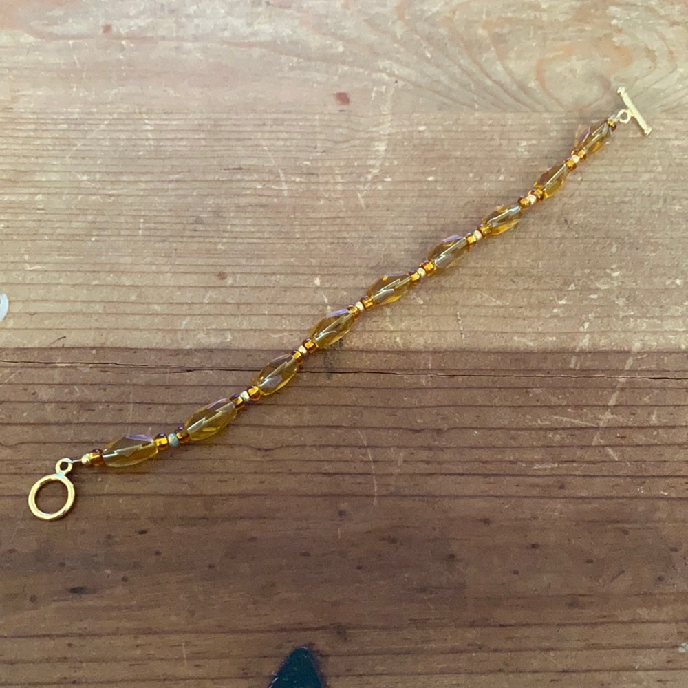 Vintage Womens Amber Bracelet